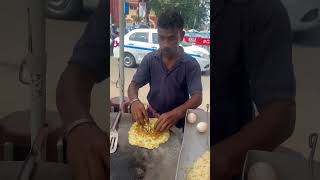 ₹20 Hardworking man selling Egg chow min Roll short [upl. by Naletak317]