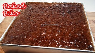 EASIEST YUMMY BAKED BIKO RECIPE [upl. by Dlorag]