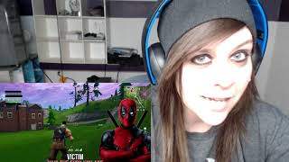 DEADPOOL VOICE TROLLING ON FORTNITE EPISODE 2 Reaction [upl. by Reehsab102]