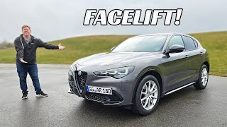 Alfa Romeo Stelvio Facelift Das ist NEU  Review Fahrbericht Test [upl. by Malik]