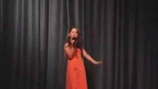 Amanda age 10 jridol winner singing at talent show [upl. by Ainnek]