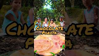 chocolate parantha shortvideo viralvideo food cooking recipe MaMeyerRannaghar1 [upl. by Jacobsohn]