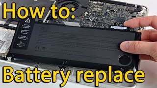 Acer Aspire V5552 V5552G Battery Replacement [upl. by Aerdnahc120]