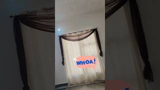 Curtain designsimple and easynew ideadecorate hometrendingviralheena kumari [upl. by Aigil]