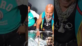 Dada vs Ganesh Challengeviralvideo youtube chickenlegpiece food shorts [upl. by Cheyney]