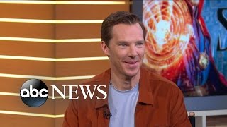 Benedict Cumberbatch Interview on Doctor Strange [upl. by Zitvaa]