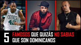 Famosos que quizás no sabias que son Dominicanos [upl. by Zel]