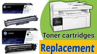 Hp laserjet m102 printer cartridge replacementtoner 17A drum 19A new installation 2022hp printer [upl. by Voccola]