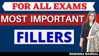 Most Important Para Fillers  English Grammar Questions  Nimisha Bansal [upl. by Ohnuj]