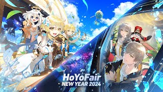 HoYoFair 2024 New Year Genshin Impact amp Honkai Star Rail Fan Art Special Program [upl. by Sapienza988]