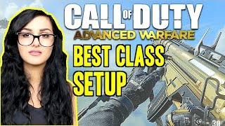 CoD Advanced Warfare  Best Class Setup Gold HBRa3 Multiplayer Gameplay [upl. by Nodnarb742]