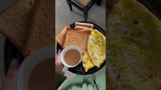 Sirf naam se Videshi  Aaj nashte pe banaya English breakfast aur Chai shorts youtubeshorts [upl. by Nahem]