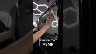 ASMR window tint viral trending asmr satisfying sounds cars [upl. by Ybrek]