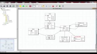 Introduction à JMerise  Logiciel de modélisation des MCD Merise 2 [upl. by Sansbury]