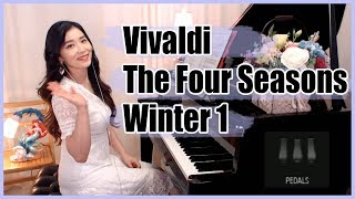 Vivaldi  Winter 1  The Four Seasons  by Benny piano [upl. by Iggy]