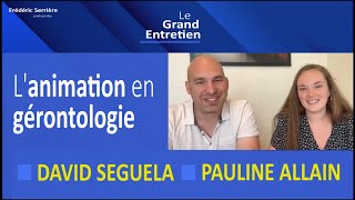 Pauline Allain amp David Séguela  lanimation en gérontologie [upl. by Bird858]