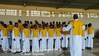 Igisabisho co Gukenguruka  Chorale Saint Augustin Bujumbura [upl. by Anaes]