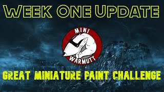 Great Miniature Paint Challenge Update One [upl. by Rozina]