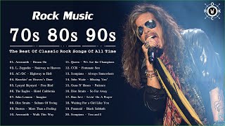 Rock Music 70s 80s and 90s  Best Rock Music Greatest Hits [upl. by Asseral6]