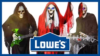 Lowes Halloween 2024 BAND ANIMATRONICS LEAKED  3 All New Bluetooth Animatronics  Lowes Halloween [upl. by Bennink216]