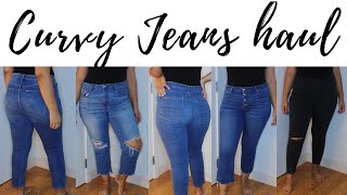 THE BEST JEANS  CURVY TRYON JEANS HAUL [upl. by Lucretia279]