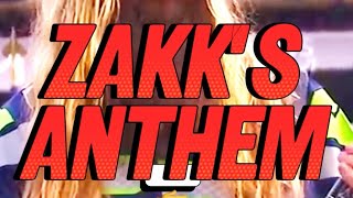 Zakk Wylde plays USA National Anthem on Electric Guitar  NFL GAME 🇺🇸🔥👏 zakkwylde nfl usa [upl. by Elnora]