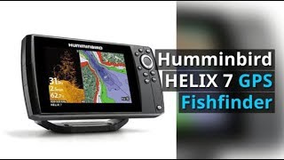 Humminbird HELIX 7 GPS Fishfinder  Humminbird Fishfinder  HELIX 7 CHIRP GPS G2N [upl. by Eelrefinnej]