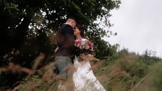 Venachar Lochside  Wedding Teaser  Jess  Steven  Callander  Scotland [upl. by Eelyah]