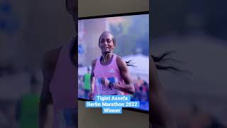 Tigist Assefa Berlin Marathon 2022 Winner Women [upl. by Jeffries]