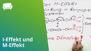 IEffekt und MEffekt einfach erklärt  Chemie  Organische Chemie [upl. by Annaohj59]