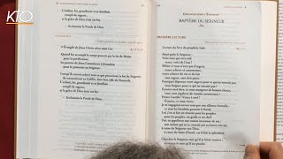 Baptême du Seigneur B  1ère lecture [upl. by Aray]