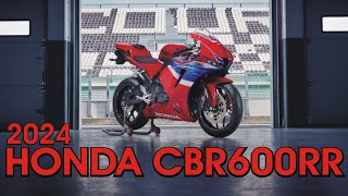 Elevating Expectations A Closer Look at the 2024 CBR600RRs Innovations [upl. by Lrig421]