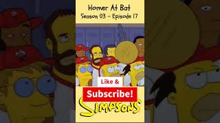 The Simpsons  S03E17  Homer At Bat  You Will Give 110 Percent thesimpsons [upl. by Llewon]