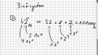 0102 Binärsystem Bit [upl. by Ziagos]