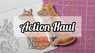 Action Haul Neue Stempel Schneidebrett mit Test NEU NEU NEU [upl. by Ahsilac]