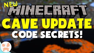 NEW Minecraft 116 CAVE UPDATE INFO  a Theory [upl. by Ecnerolf]