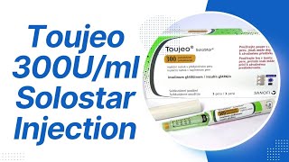 Toujeo 300Uml Solostar injectioninsulin [upl. by Rezal]