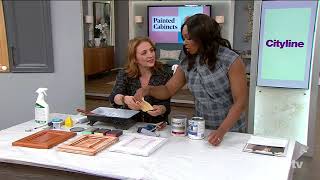 How to Paint Your Kitchen Cabinets like a Pro with Sharon Grech  Benjamin Moore [upl. by Eerak]