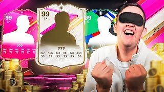 OMG I FINALLY PACKED A 99 RATED CARD IN A BLIND PICK [upl. by Bussy947]