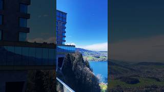 bürgenstockmontaninswitzerland lake lucerne funicular resort europe [upl. by Hodgkinson]