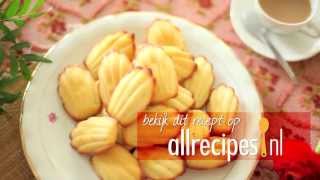 Madeleines  authentiek Frans recept [upl. by Akemaj]