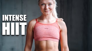 30 MIN INTENSE HIIT  FULL BODY  CROSSFIT ® INSPIRED HOME WORKOUT  NO EQUIPMENT [upl. by Anipsed749]