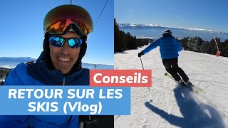 Retour sur les skis  Jour 1  conseils  ANNONCE FontRomeu  02122022 [upl. by Silvers]