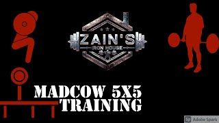 Stronglifts Madcow 5x5 Intermediate Training [upl. by Aznaed]