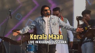 Korala Maan Live  Khanna Dussehra 2024  Daman Kang Production [upl. by Hellah]