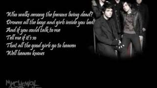 My Chemical Romance  This Is How I Disappear lyrics [upl. by Cherish]