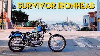 Joey Ukrops 1970 Harley Davidson Ironhead XLCH Bay Area Survivor Chopper [upl. by Sue763]