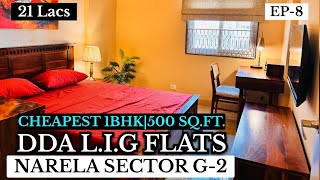 Cheapest 1BHK Flats  DDA Cheapest LIG Flats  DDA Flats in Narela  DDA 1BHK Flats  DDA Flats [upl. by Paluas]