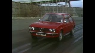 Vintage Italian Car  Alfa Romeo Alfasud TI  Drive In  1974 [upl. by Niamor]