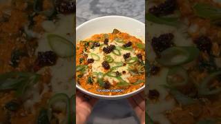 Savory Cheesy Oatmeal kimchi oatsrecipe oatmeal wouldyoueatthis foodblogger foodshorts recipe [upl. by Jacki421]